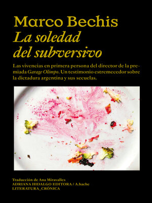 cover image of La soledad del subversivo